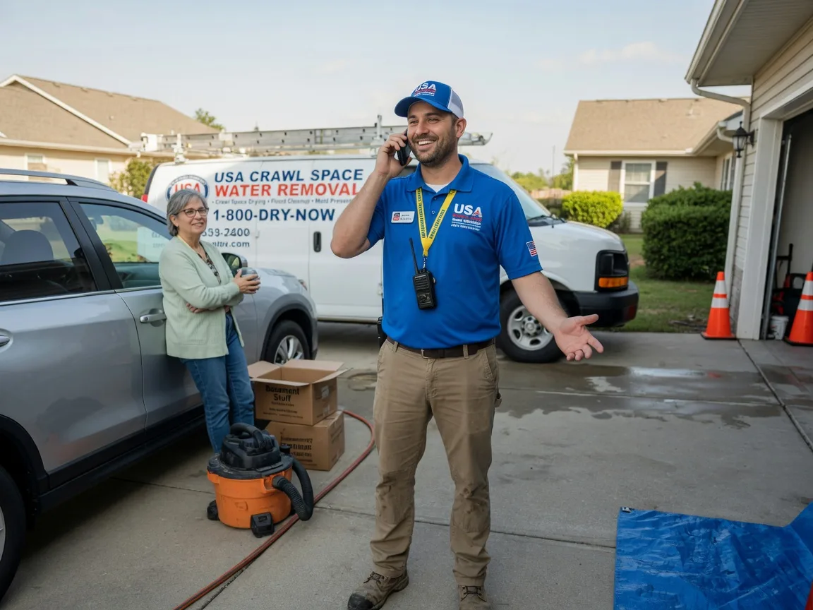 Crawl Space Water Removal Wilmar, AR FAQs